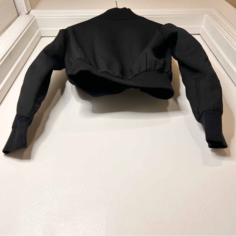 Glamorous Bomber Jacket with Floral Embroidery - Size XS - Picture 7 of 11